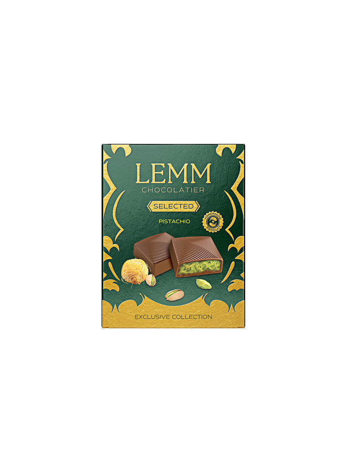 Lemm Selected 80g. Tablet Antep Fıstıklı Dubai Çikolatası