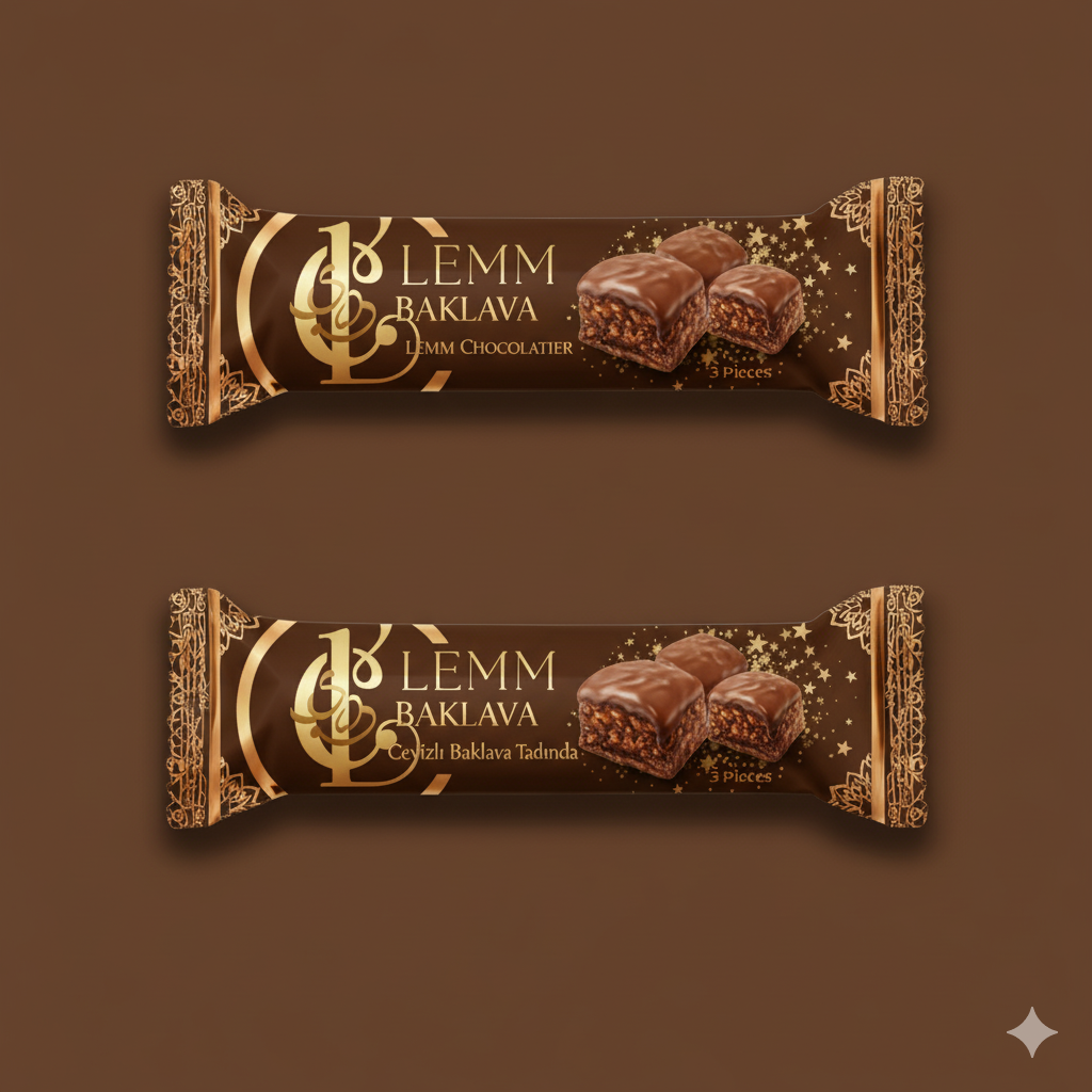 Lemm Selected 80g. Tablet Fındıklı Dubai Çikolatası